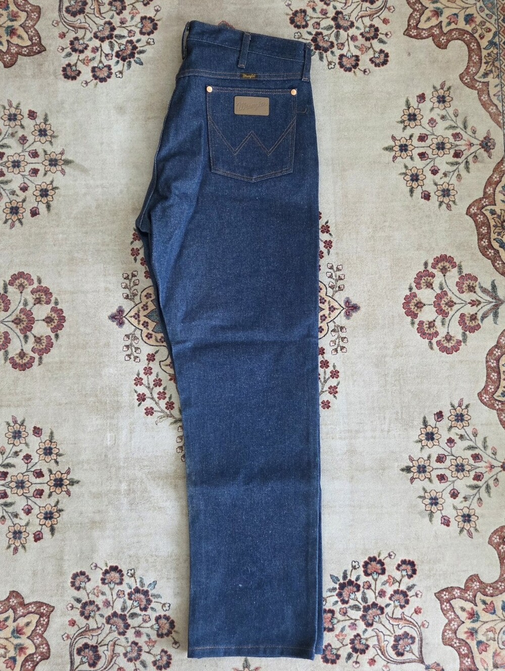 Wrangler Men’s Cowboy Cut Navy Blue Jeans
